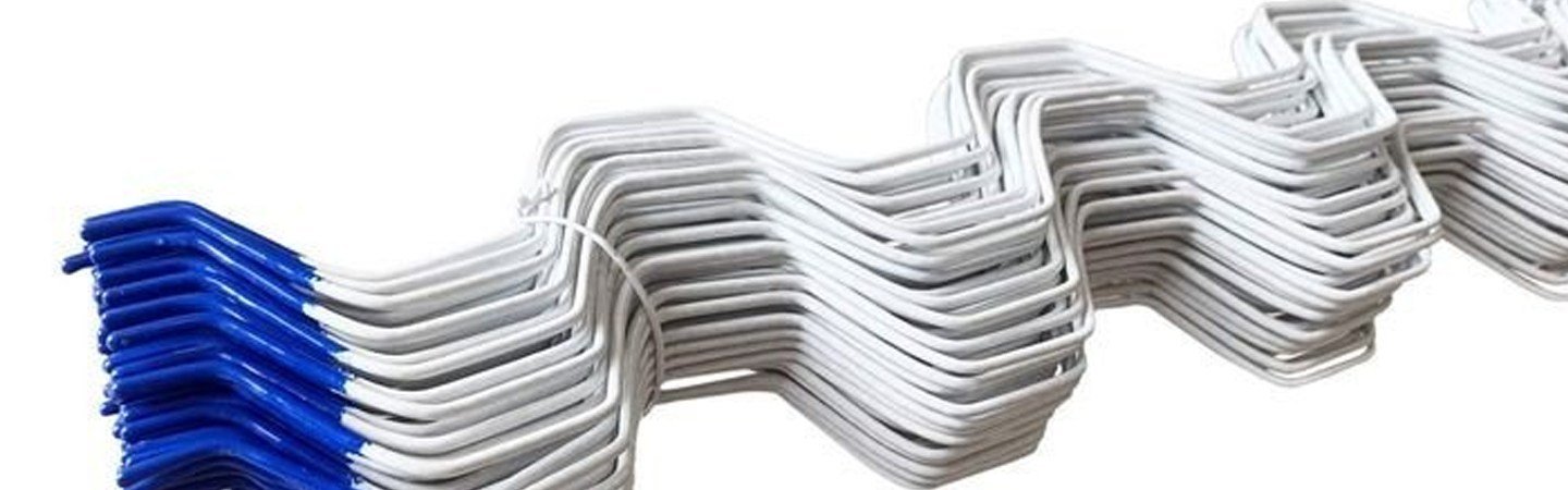 Zig-zag wire with PVC Coated Rust Free Image