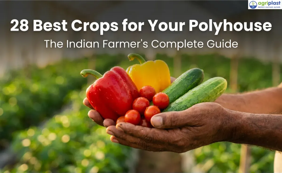 28 Polyhouse Crops You Can Grow In India image
