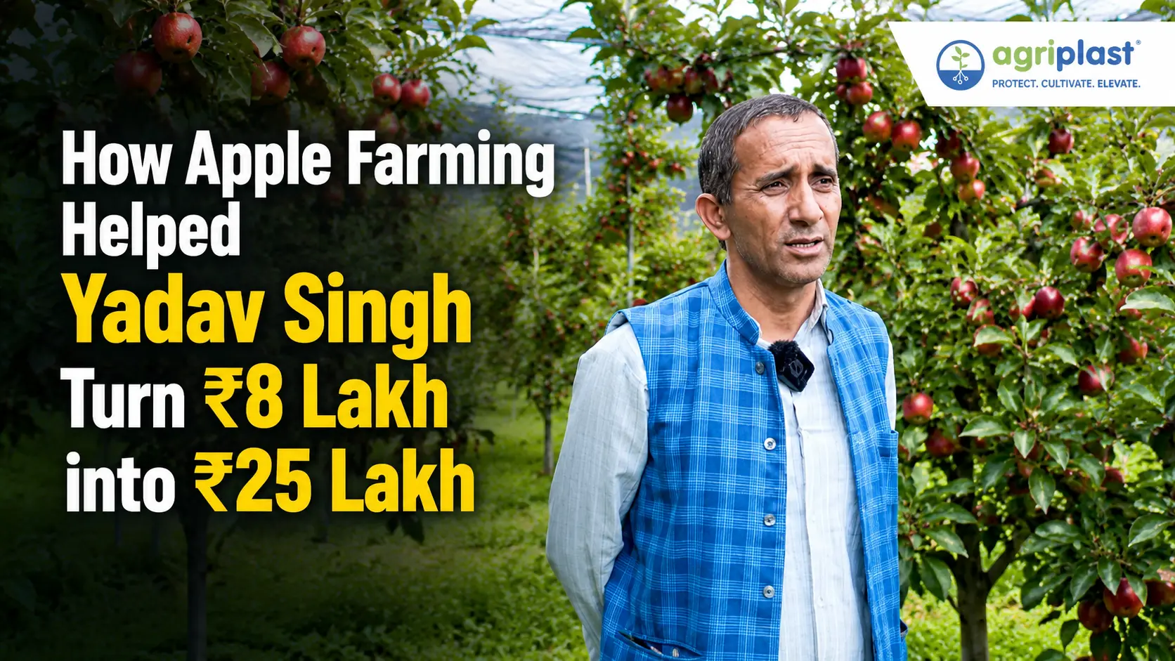 How Apple Farming in Himachal Pradesh Helped Yadav Singh Turn ₹8 Lakh into ₹25 Lakh image